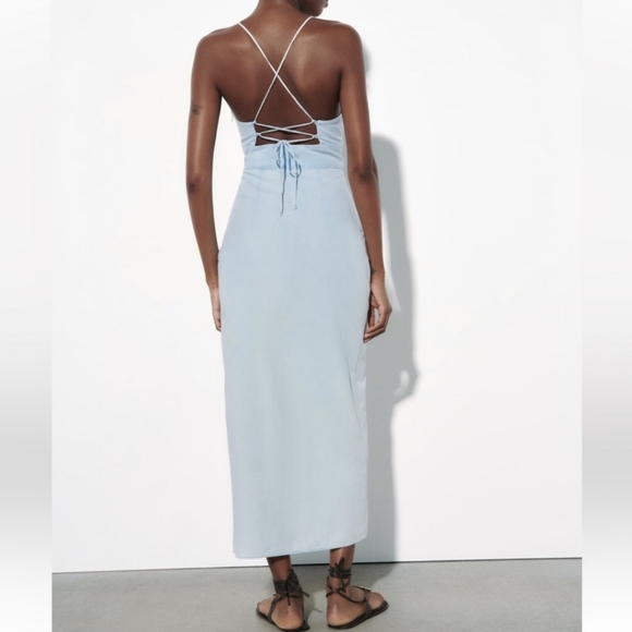Zara strappy midi dress - Picture 2 of 6
